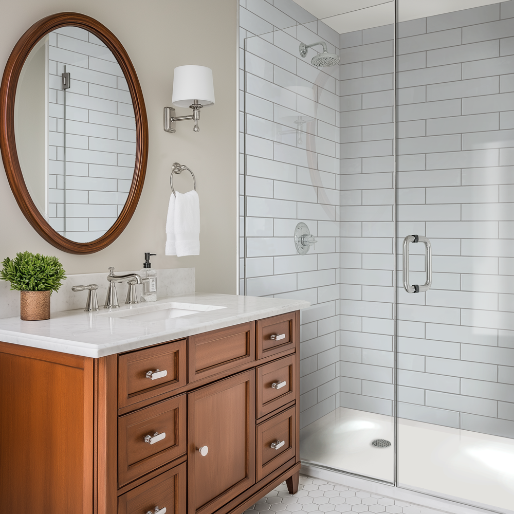 4"x16" Subway INDIVIDUAL TILE PANELS - TOP PANELS