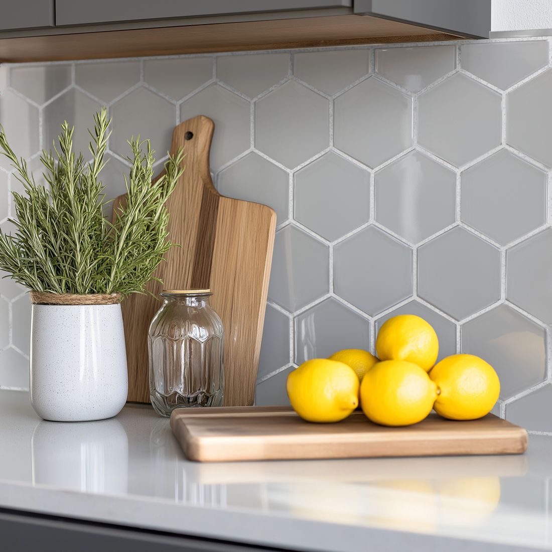 4" Hexagon